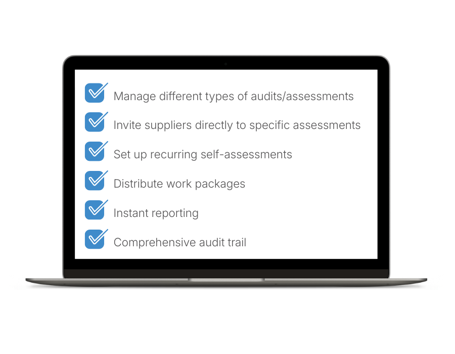 Key features of audit and assessment management